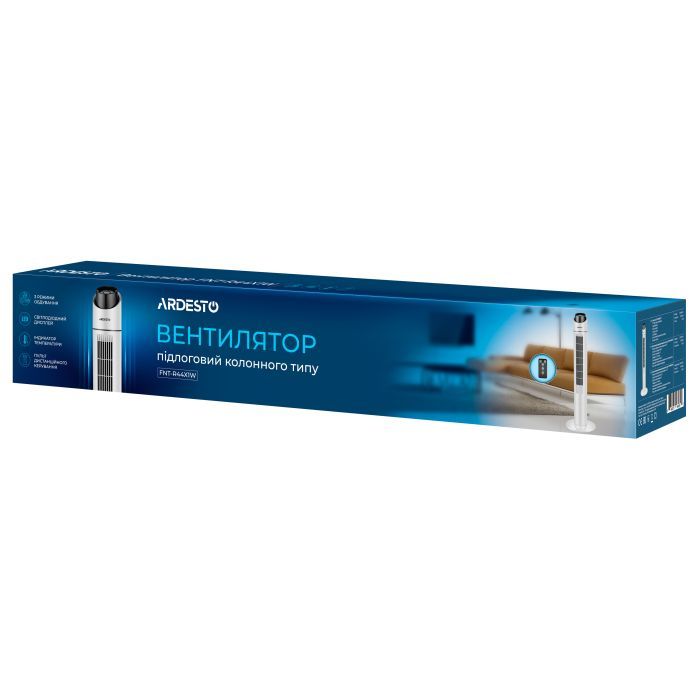 Вентилятор Ardesto FNT-R44X1W зображення 2