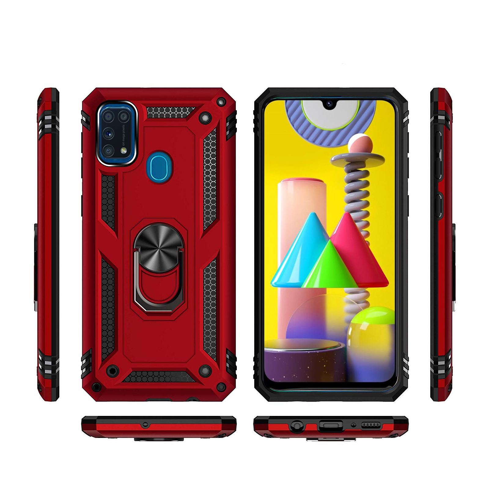 Чохол до мобільного телефона BeCover Samsung Galaxy M31 SM-M315 Red (704961) зображення 2