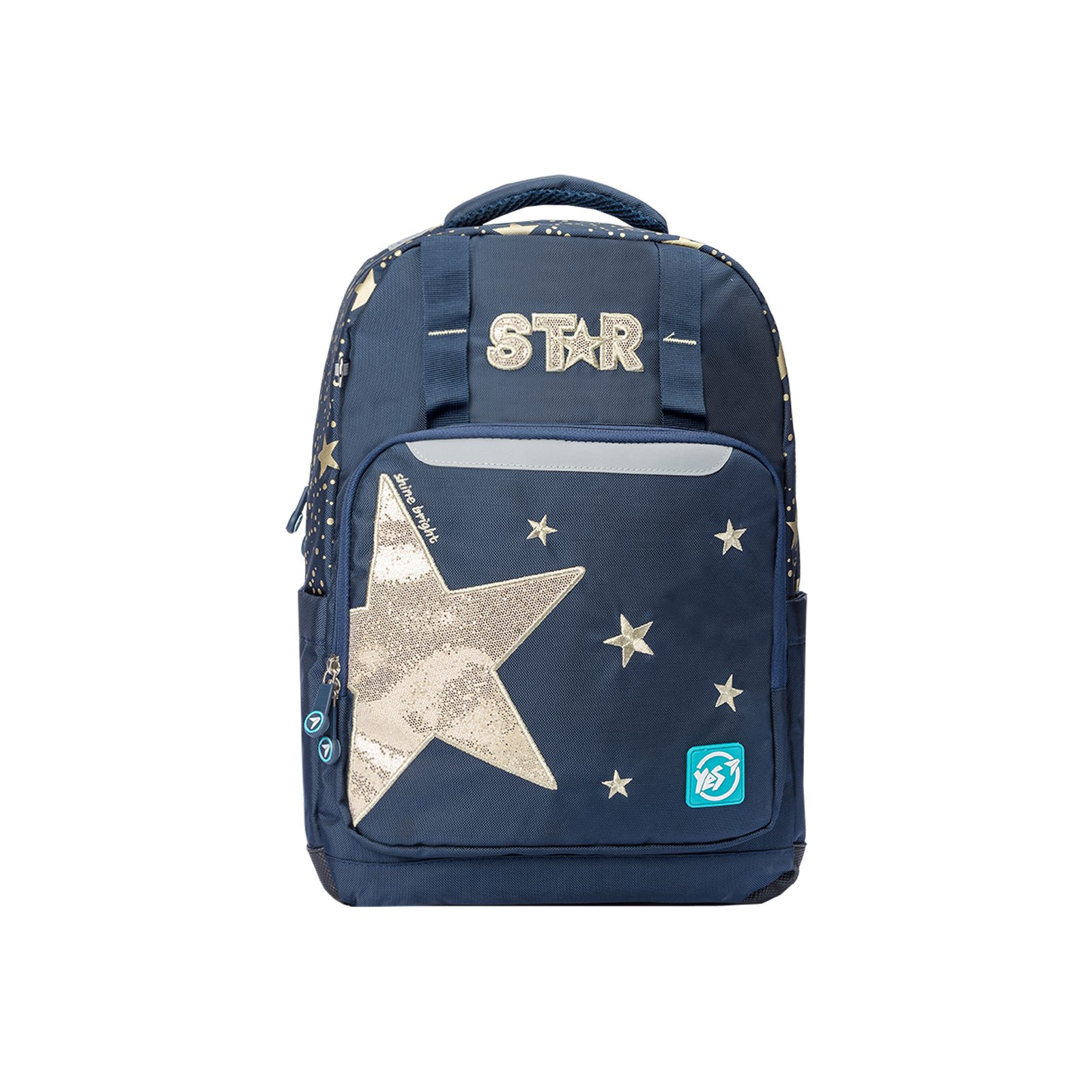 Рюкзак шкільний Yes Т-89 Star золото (558140)