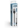 Дата кабель USB 3в1 (Lightning+MicroUSB+Type-C) Magnet only charge ColorWay (CW-CBUU020-BK) изображение 6