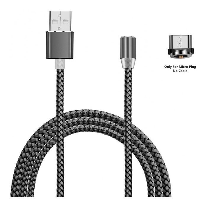 Дата кабель USB 2.0 AM to Micro 5P 1.2m Magneto grey XoKo (SC-355m MGNT-GR)
