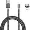 Дата кабель USB 2.0 AM to Micro 5P 1.2m Magneto grey XoKo (SC-355m MGNT-GR)