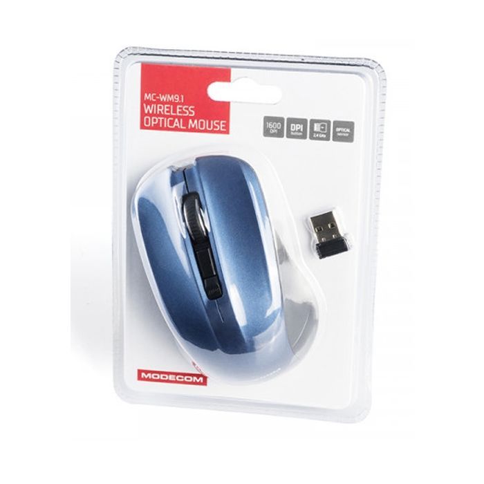 Мышка Modecom MC-M9.1 Wireless Blue (M-MC-0WM9.1-140) изображение 5