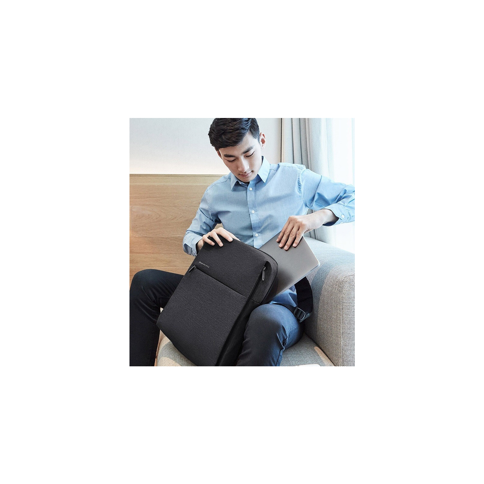 Рюкзак для ноутбука Xiaomi 15.6" City Backpack 2 (Blue) (601202) изображение 4