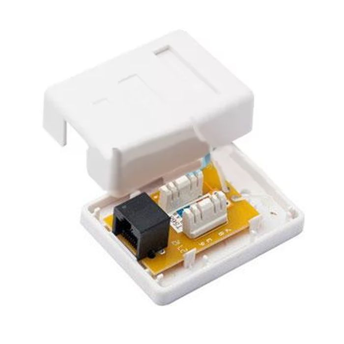 Комп'ютерна розетка RJ45 x1 UTP 5e Kingda (KD-WP6034-C5e) зображення 2