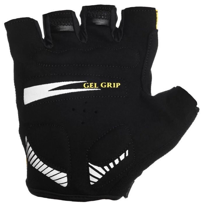 Велоперчатки PowerPlay 5028 Black/Yellow M (5028B_M_Yellow) изображение 3