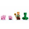 Конструктор LEGO Minecraft Будинок-свиня 490 деталей (21170) зображення 3