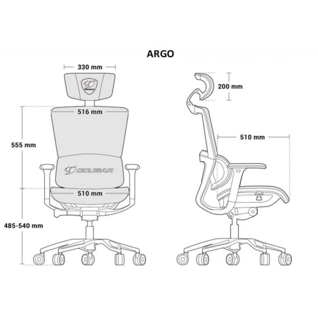 Крісло ігрове Cougar Argo зображення 8