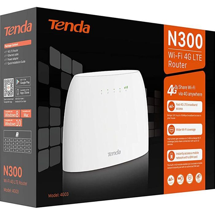 Маршрутизатор Tenda 4G03 изображение 4