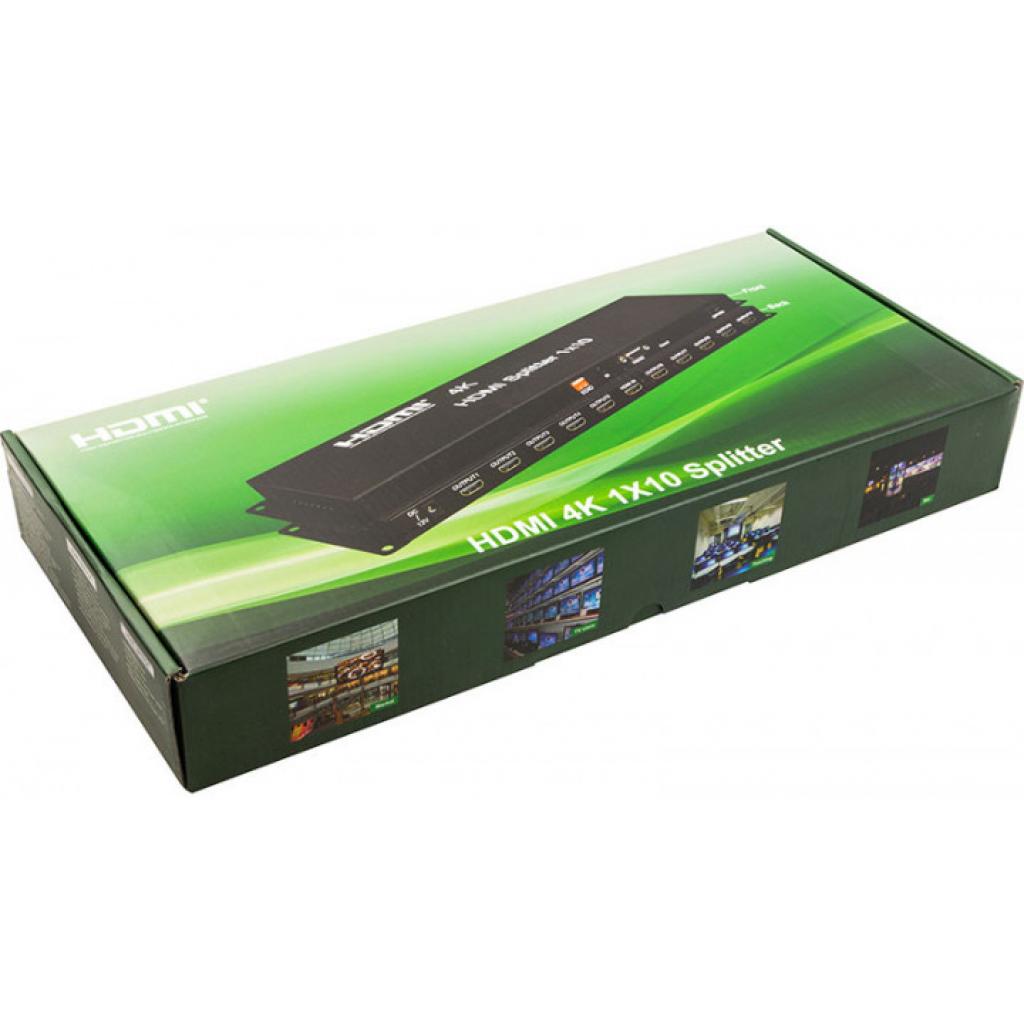 Розгалужувач PowerPlant HDMI 1x10 V1.4 (CA912506) зображення 5