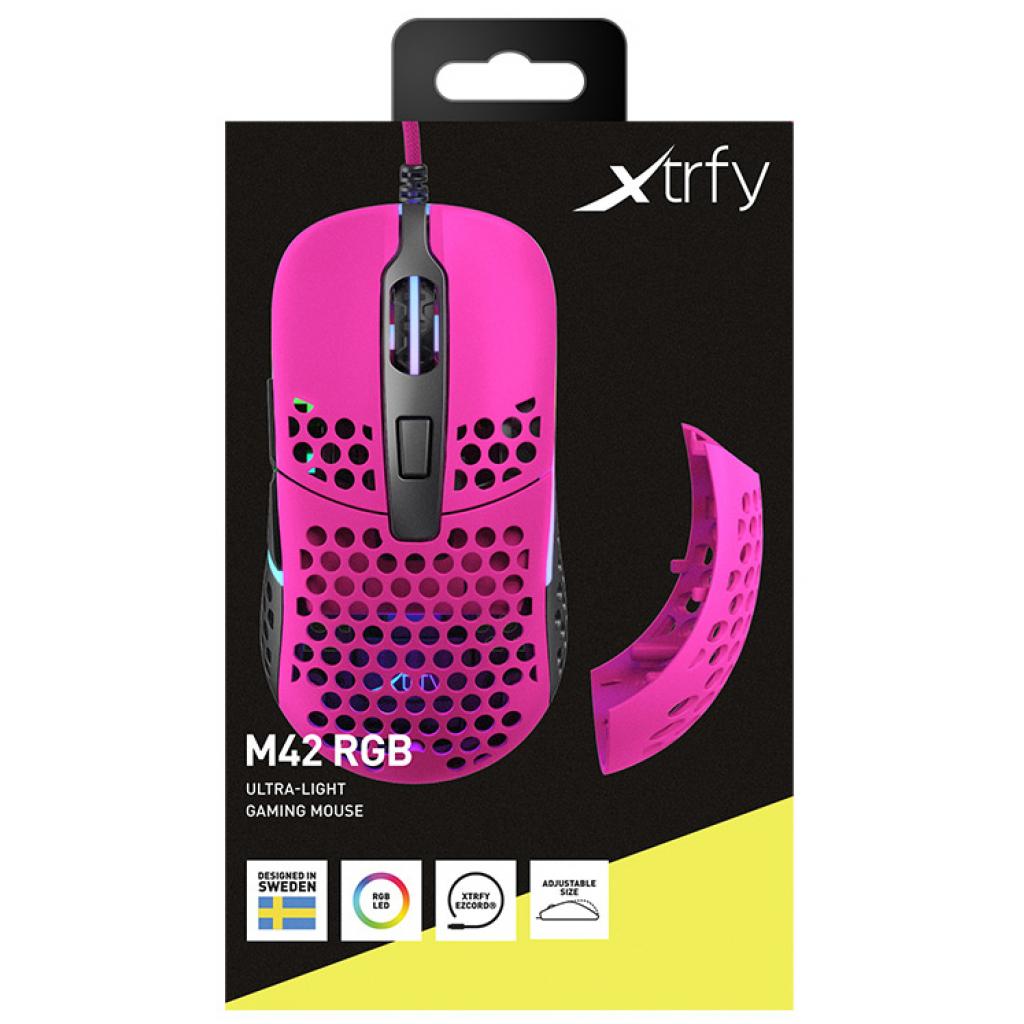 Мышка Xtrfy M42 RGB Pink (XG-M42-RGB-PINK) изображение 10