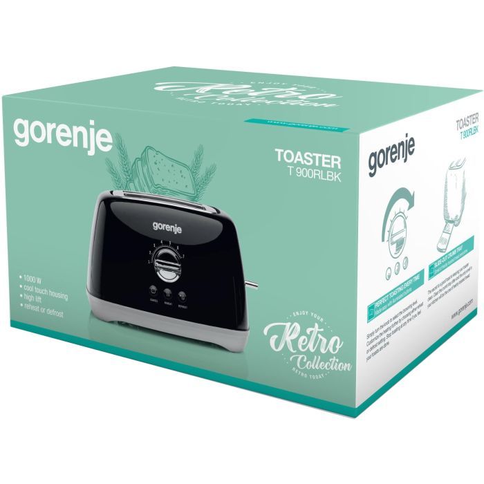 Тостер Gorenje T900RLBK изображение 3
