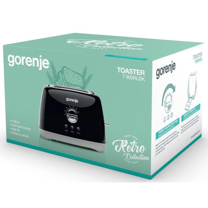 Тостер Gorenje T900RLBK зображення 6