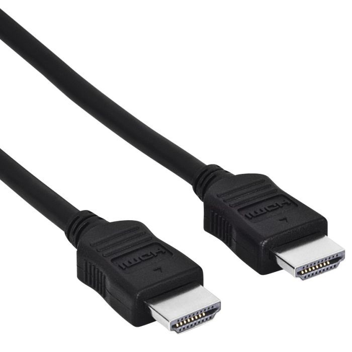 Кабель мультимедійний HDMI M to HDMI M 1.5m black Hama (00205000)