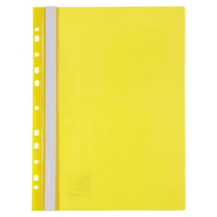 Папка-скоросшиватель Axent А4 с перфорацией 120/150 мкм Желтая (1318-26-A)