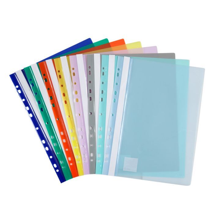 Папка-скоросшиватель Axent А4 с перфорацией 120/150 мкм Желтая (1318-26-A) изображение 2