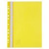 Папка-скоросшиватель Axent А4 с перфорацией 120/150 мкм Желтая (1318-26-A)