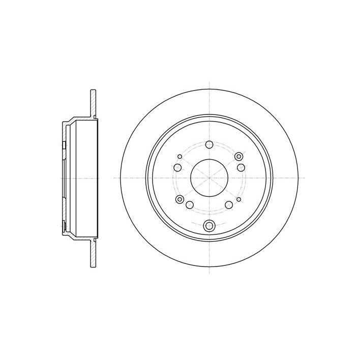Тормозной диск REMSA 61174.00