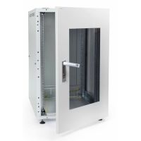 Шкаф напольный Ipcom 24U, 600x600 (С-24U-06-06-ДС-ПГ-1-7035) (Тцб-0007907) изображение 2