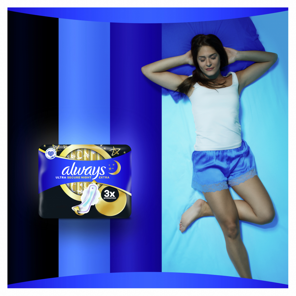 Гігієнічні прокладки Always Ultra Secure Night Extra розмір 6 10 шт. (8006540001905) зображення 4