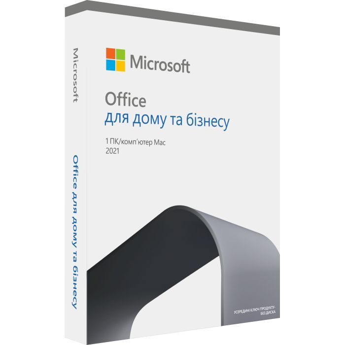 Офисное приложение Microsoft Office 2021 Home and Business Russian CEE Only Medialess (T5D-03544)