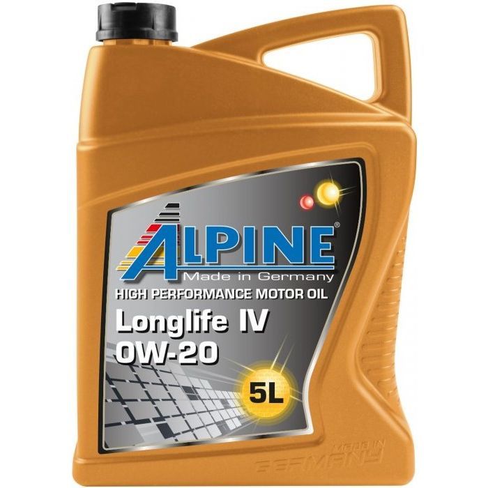 Моторна олива Alpine 0W-20 Longlife IV 5л (1460-5)