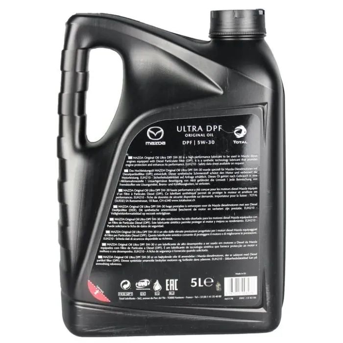 Моторное масло MAZDA 5w30 5л (053005DPF) изображение 2