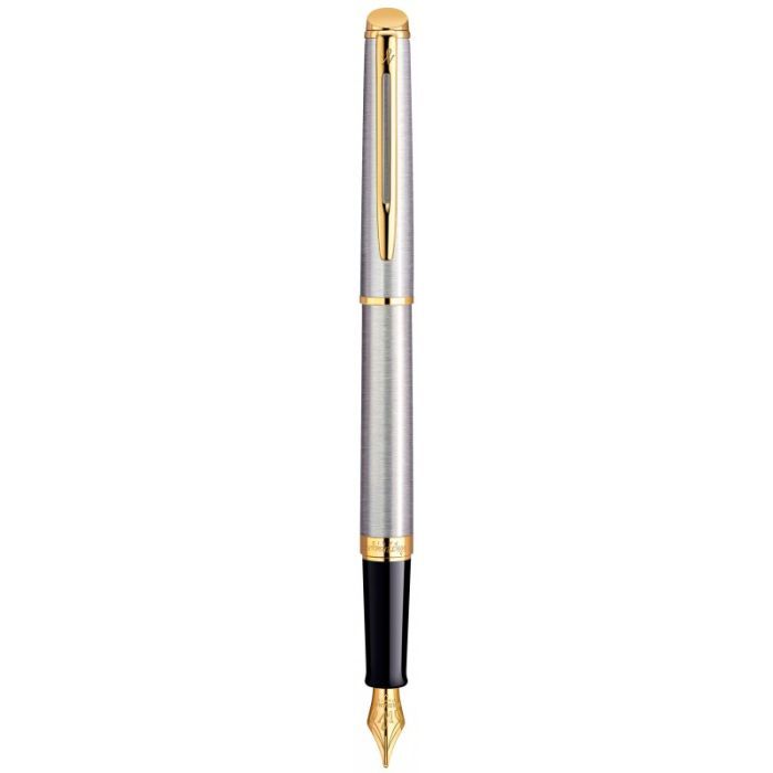 Ручка перьевая Waterman HEMISPHERE S/S GT  FP F (12 010)