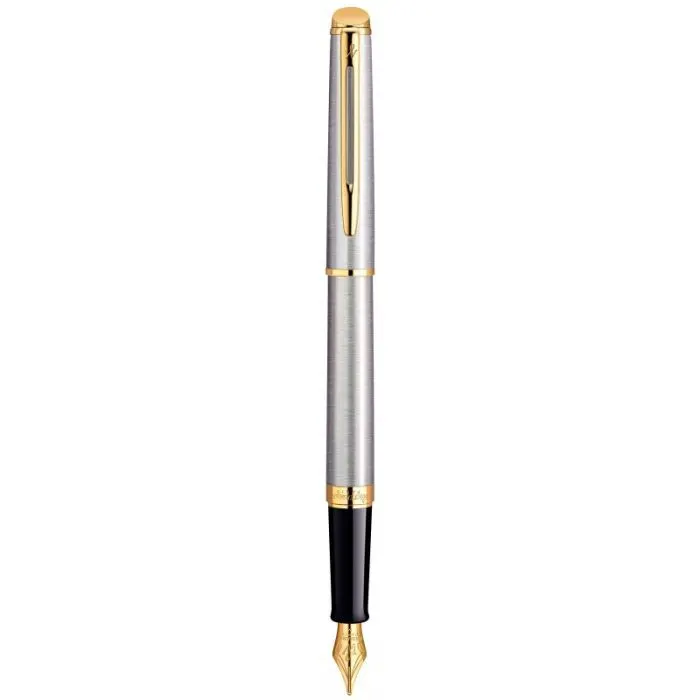 Ручка перьевая Waterman HEMISPHERE S/S GT  FP F (12 010)
