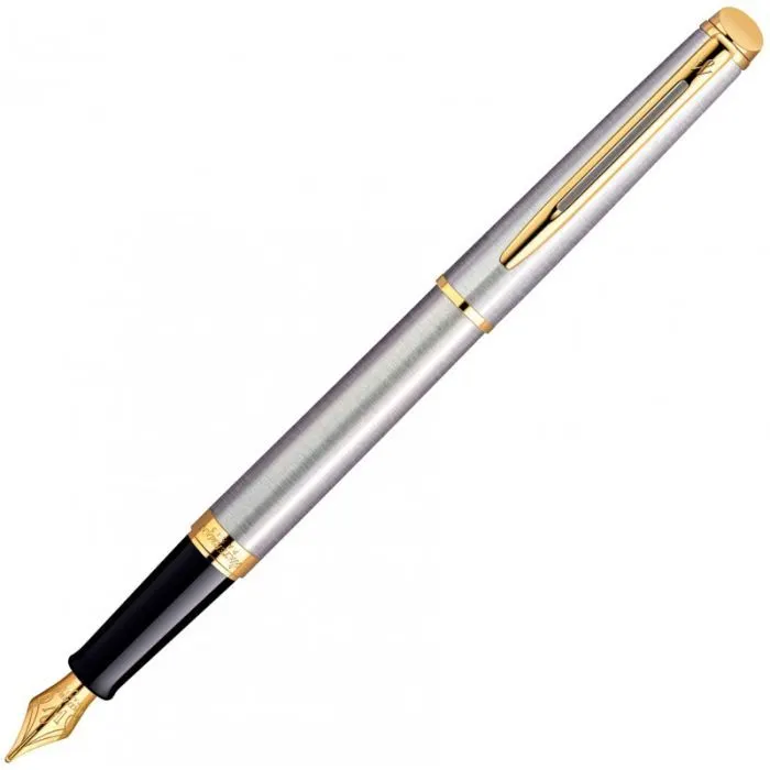 Ручка перьевая Waterman HEMISPHERE S/S GT  FP F (12 010) изображение 3