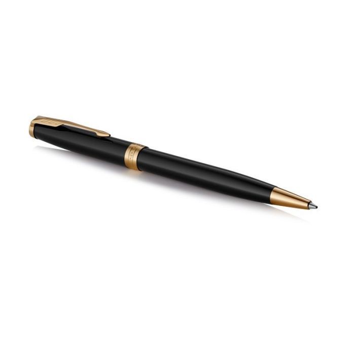 Ручка кулькова Parker SONNET 17 Black Lacquer GT BP (86 032) зображення 2