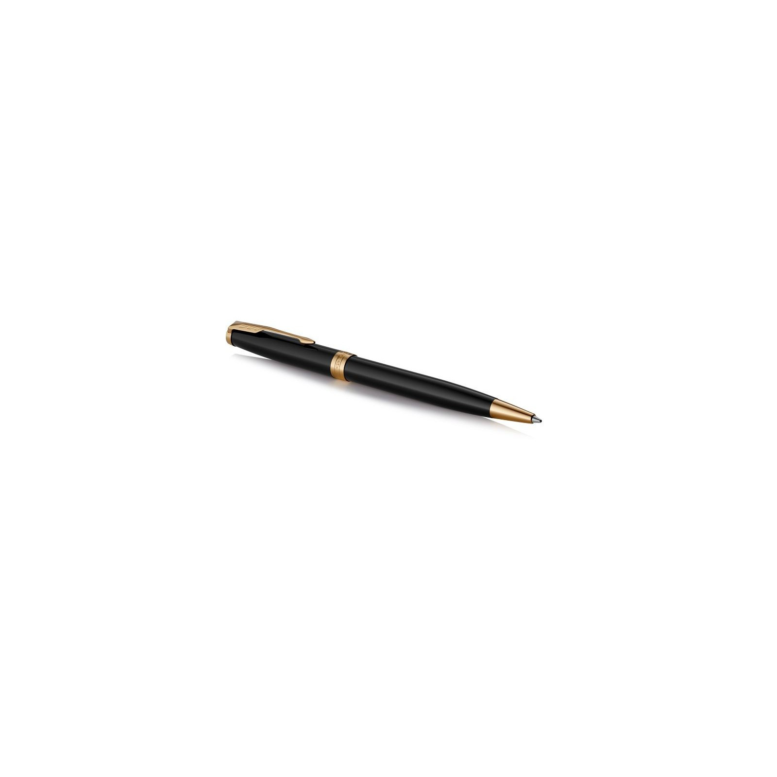 Ручка шариковая Parker SONNET 17 Black Lacquer GT BP (86 032) изображение 2