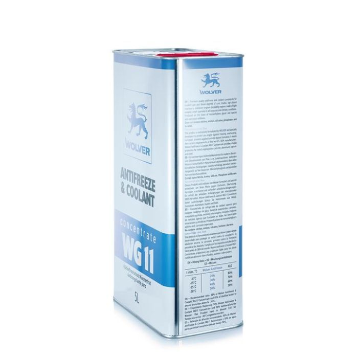 Антифриз Wolver Концентрат WG11 синій 5л (4260360944208) изображение 2
