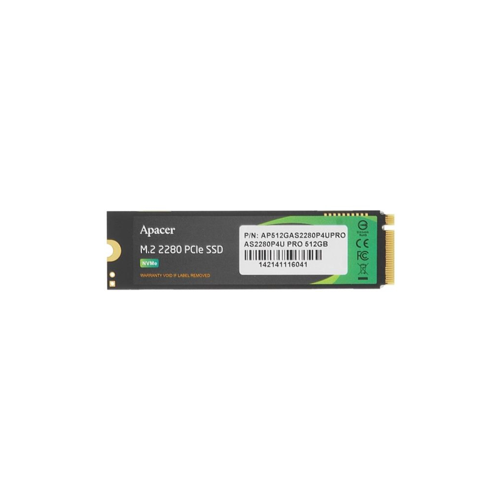 Накопитель SSD M.2 2280 1TB Apacer (AP1TBAS2280P4UPRO-1)