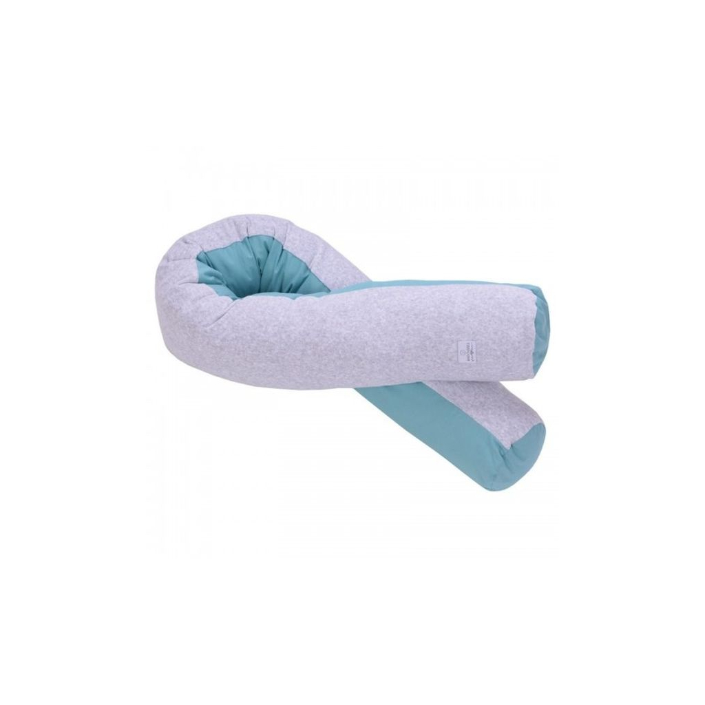 Подушка Верес для кормления "Comfort Long Velour grey-tiffany" 170*52 (302.01.3) изображение 2