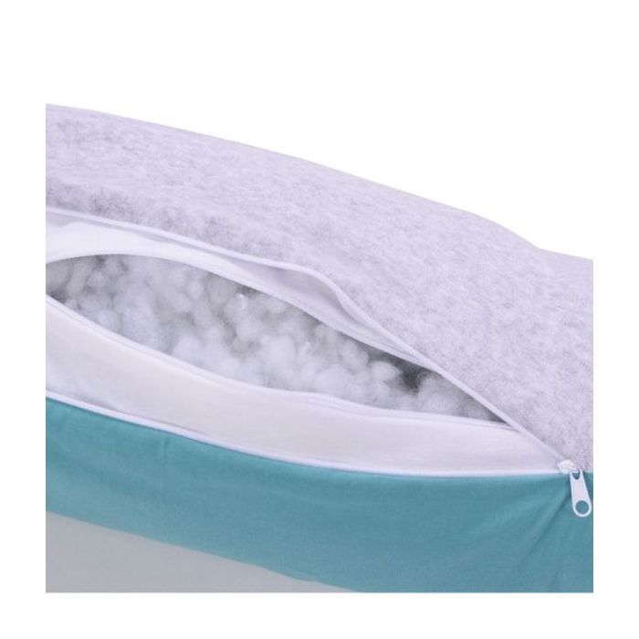 Подушка Верес для кормления "Comfort Long Velour grey-tiffany" 170*52 (302.01.3) изображение 5