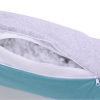 Подушка Верес для кормления "Comfort Long Velour grey-tiffany" 170*52 (302.01.3) изображение 5