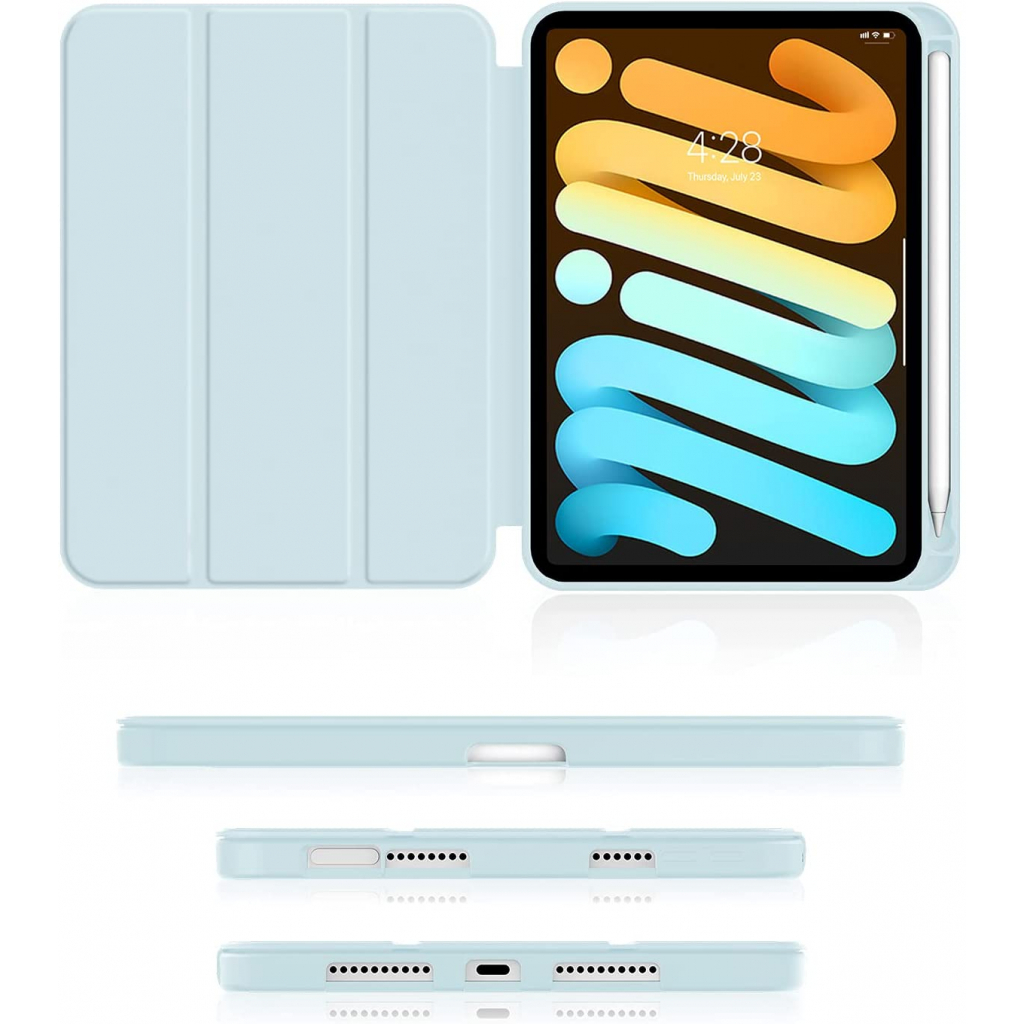 Чехол для планшета BeCover Direct Charge Pen Apple iPad mini 6 2021 Light Blue (706788) изображение 3