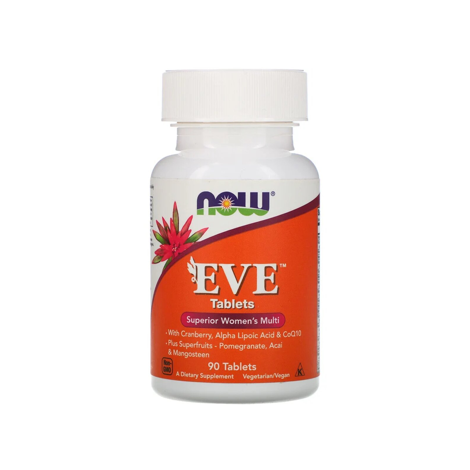 Мультивітамін Now Foods Мультивітаміни для Жінок Eve, покращена формула, 90 та (NOW-03796)