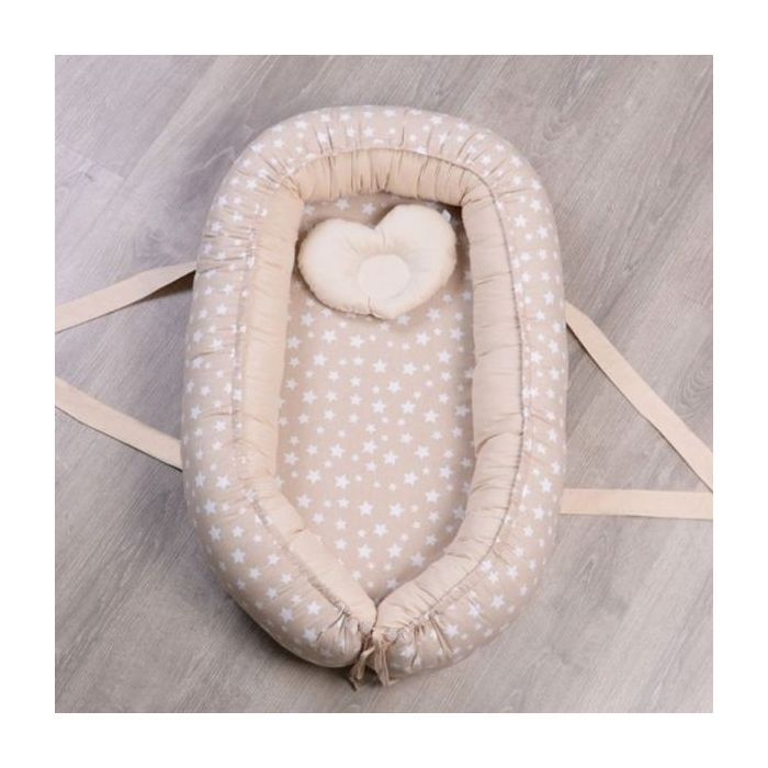 Кокон для новорожденных Верес Smiling Animals beige (450.16)