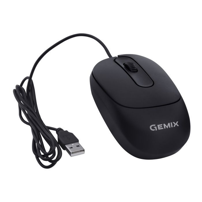 Мышка Gemix GM145 USB Black (GM145Bk) изображение 4