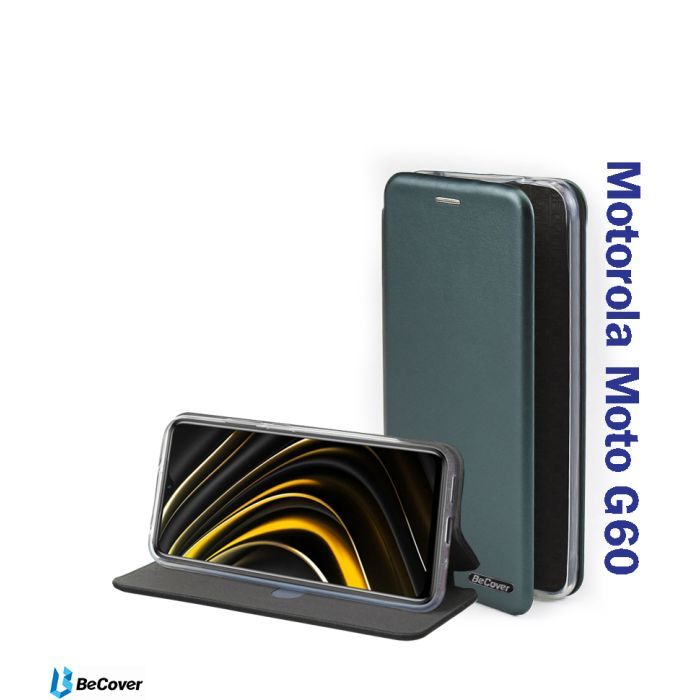 Чехол для мобильного телефона BeCover Exclusive Motorola Moto G60 / G60s Dark Green (706997)