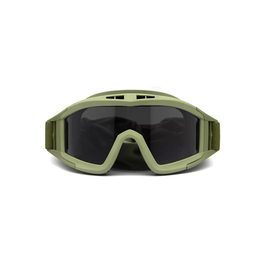 Тактичні окуляри Armorstandart RK2 з 3 лінзами Green (ARM62031)