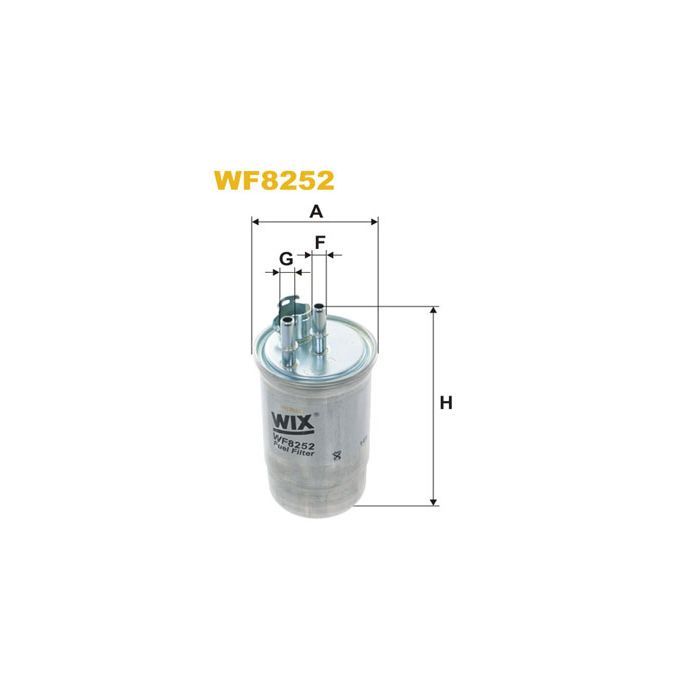 Фильтр топливный Wixfiltron WF8252