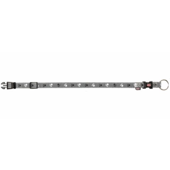 Ошейник для животных Trixie Silver Reflect светоотражающий L-XL: 40-65 см/25 мм серый (4011905122243) изображение 2