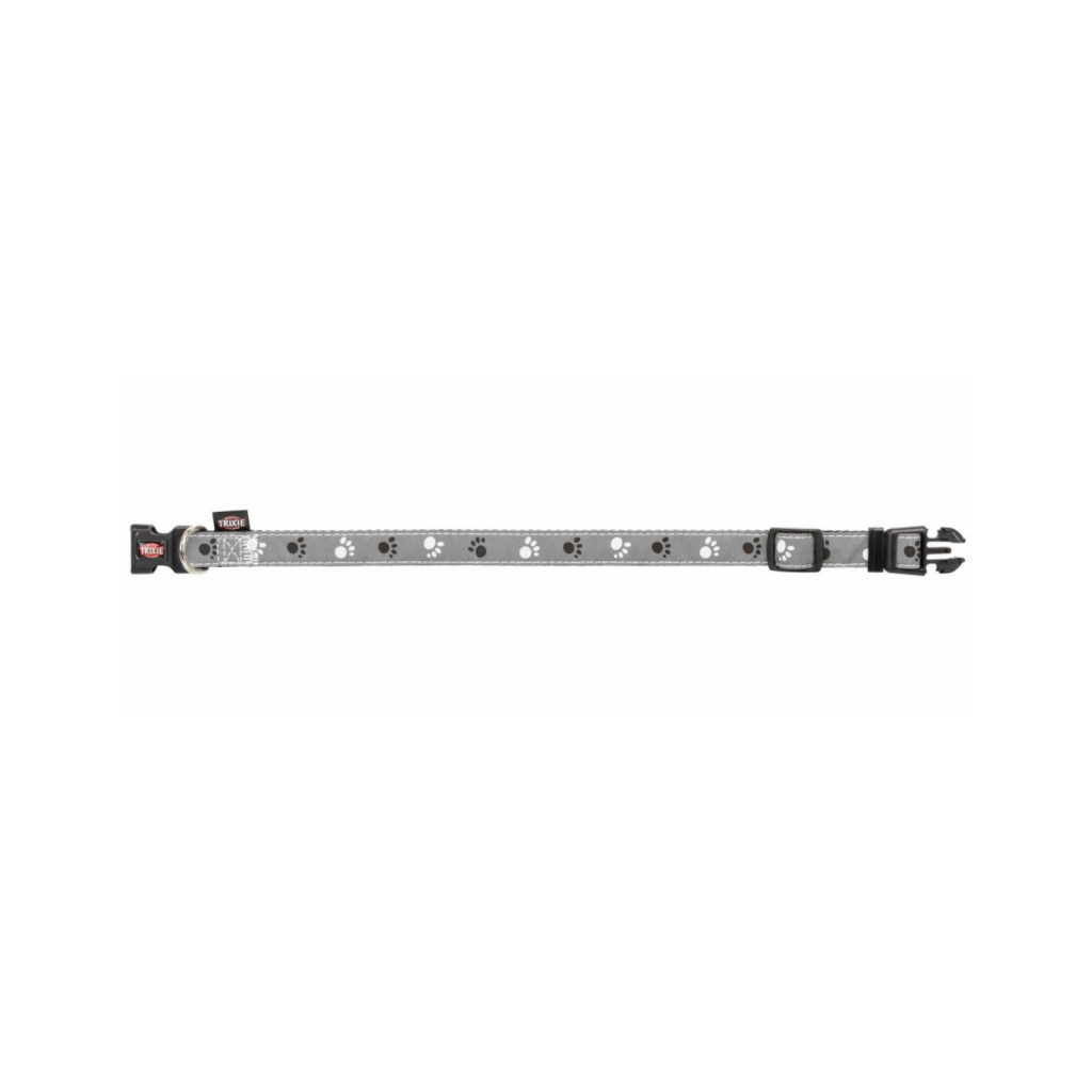 Нашийник для тварин Trixie Silver Reflect світловідбиваючий XS-S: 22-35 см/15 мм сірий (4011905122212)