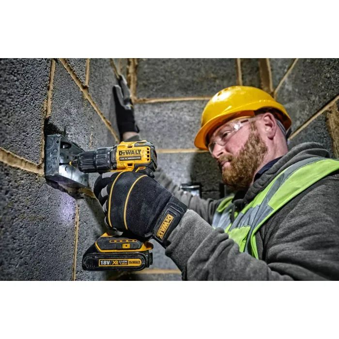 Шуруповерт DeWALT XR Li-Ion 18 В, 65 Нм, 2 АКБ + ЗУ, кейс (DCD708D2T) изображение 4