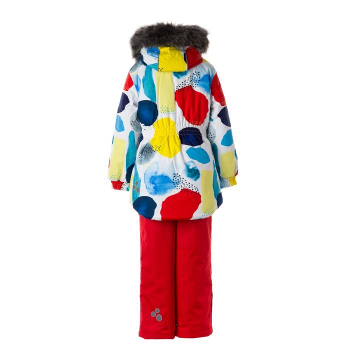 Комплект верхней одежды детский Huppa RENELY 1 41850130 белый с принтом/красный 122 (4741468979281) изображение 2