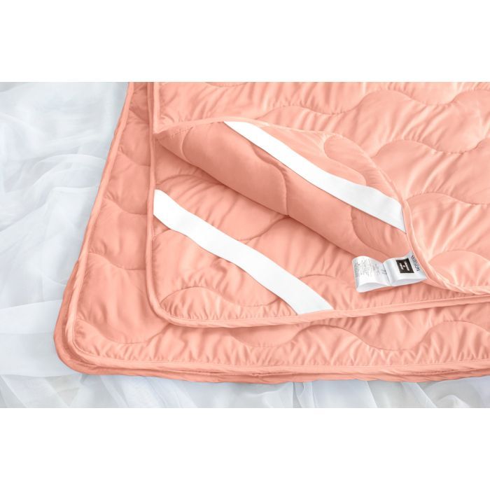 Наматрацник MirSon №1757 Eco Light Coral EcoSilk на гумці в кутках 140x190 см (2200003711257) зображення 7