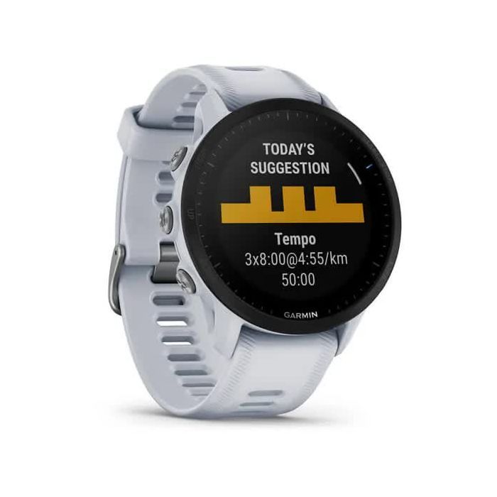 Смарт-годинник Garmin Forerunner 955, Non-Solar, White, GPS (010-02638-31) зображення 3